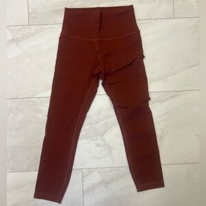 Lululemon wonder under leggings 23”